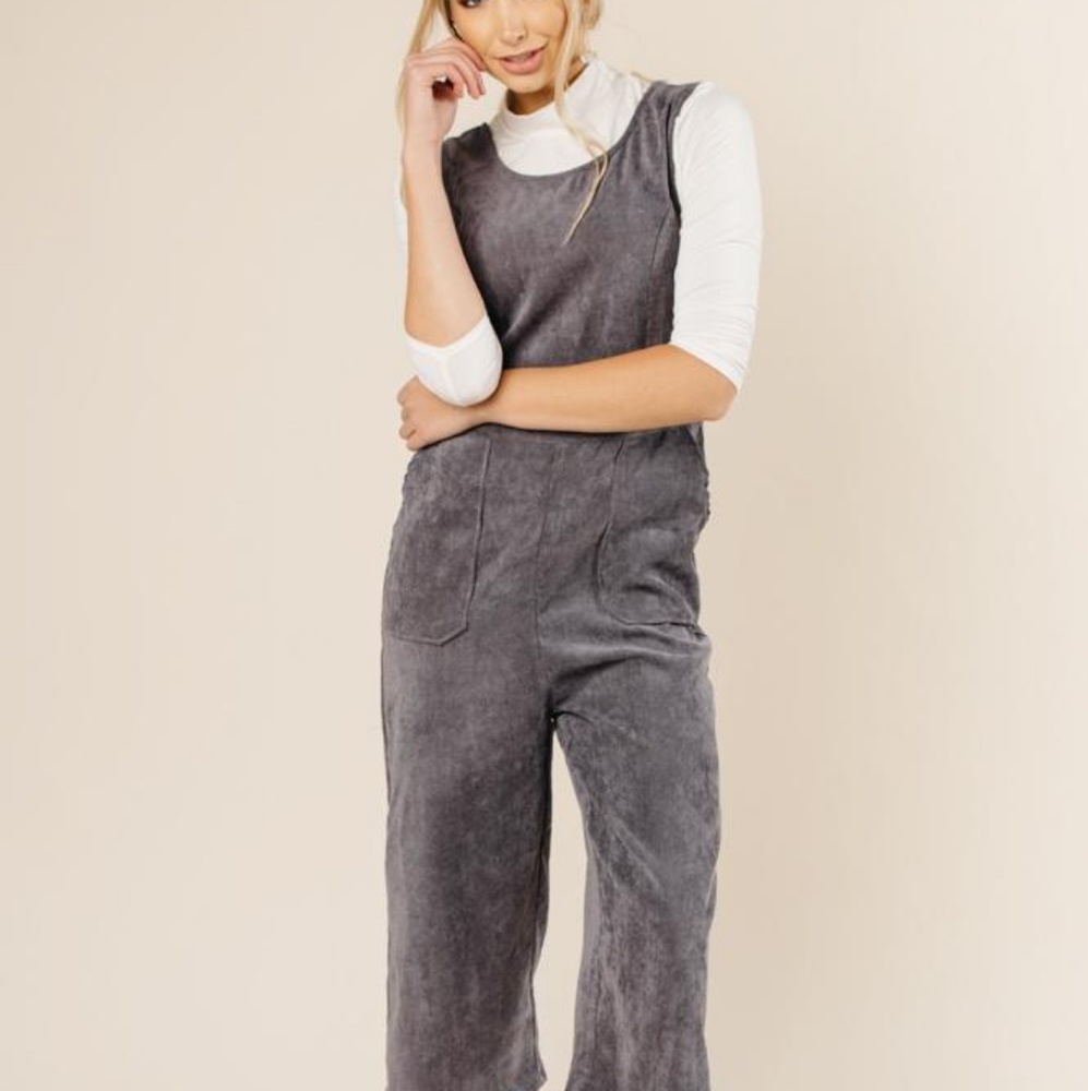 Bohme Charcoal Jumpsuit